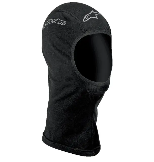 Alpinestars Open Face Balaklava Sort, One Size, 