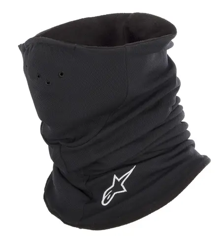 Alpinestars Tech Neck Warmer Hals Sort, One Size