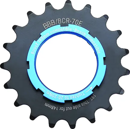 BBB Bosch Gen2 BCR-70E Krankdrev 19T Bosch, 11/128", stål, Boost kompatibel 