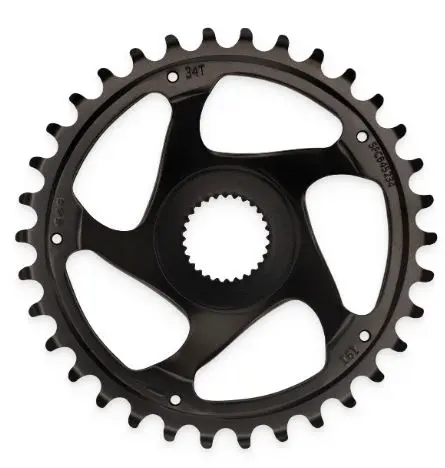 KMC Bosch Gen4 Krankdrev 34T Kjedelinje 52.0mm,Super Narrow,stål