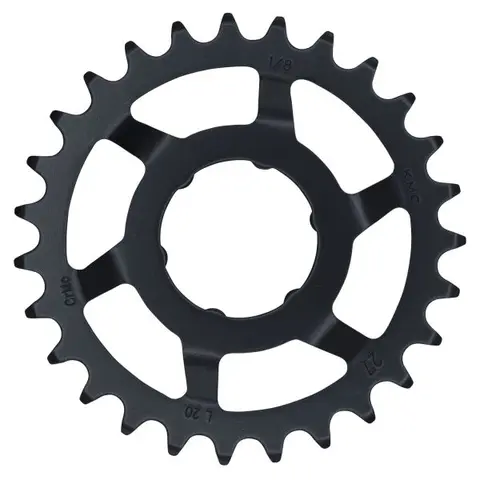 KMC Shimano Nexus 5 Kjedehjul Sort, CroMo, CS-C7000, 1/8"