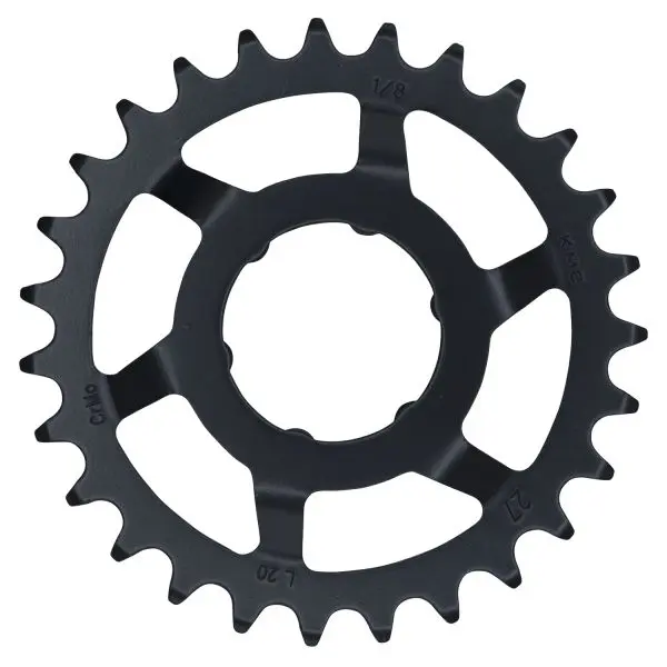 KMC Shimano Nexus 5 Kjedehjul Sort, CroMo, CS-C7000, 1/8" 