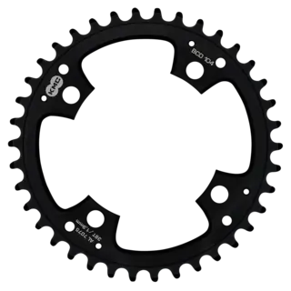 KMC Krankdrev 38T 104 BCD/4-arm, Super Narrow, stål