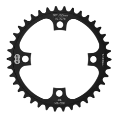 KMC Krankdrev 38T 104 BCD/4-arm, 1/8", Wide, Alu
