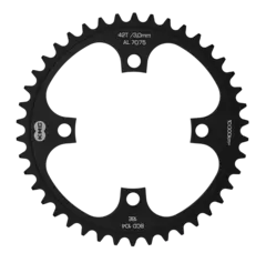 KMC Krankdrev 104 BCD/4-arm, 1/8", Wide, Alu
