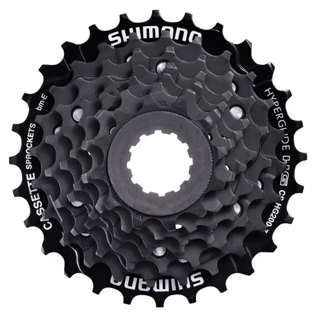 Shimano HG200 7-Delt Kassett 12-32T, Sort 