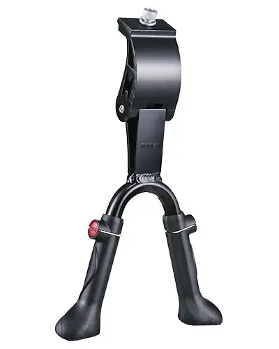 Union KS-35 Twin Støtte 24-28" Justerbar, sentermontert, alu, sort 