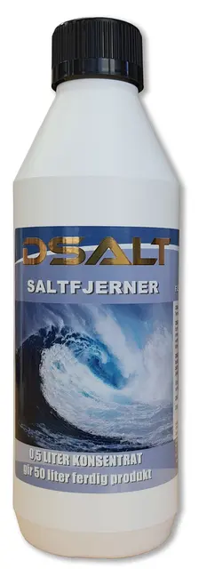 DSALT Saltfjerner Konsentrat 0.5l For sykkel, 1:100 - gir 50l væske 
