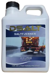DSALT Saltfjerner Konsentrat 2.5l For sykkel, 1:100 - gir 250l væske