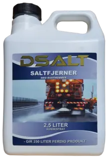 DSALT Saltfjerner Konsentrat 2.5l For sykkel, 1:100 - gir 250l væske