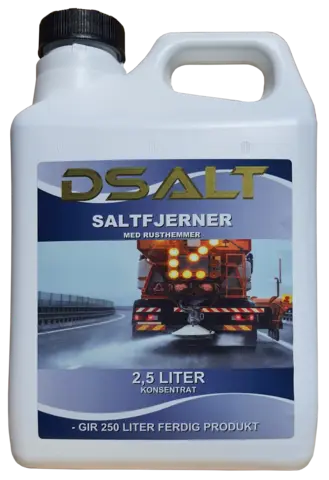 DSALT Saltfjerner Konsentrat 2.5l For sykkel, 1:100 - gir 250l væske