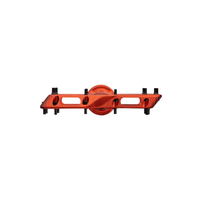 Race Face Atlas Platform Pedaler Oransje Alu, 110x108mm, 20-pins, 376g 