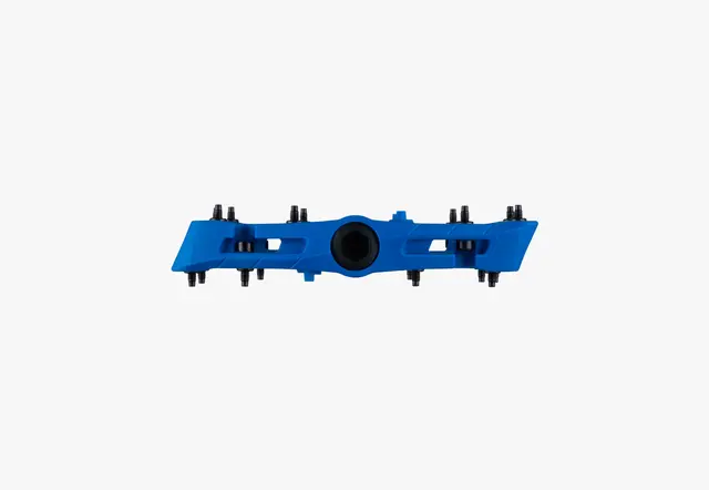 Race Face Chester Platformpedal S Blå Nylon Composite, 105x100mm,22-pins, 345g 