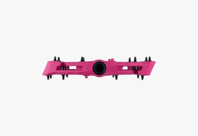 Race Face Chester Platformpedal S Rosa Nylon Composite, 105x100mm,22-pins, 345g 