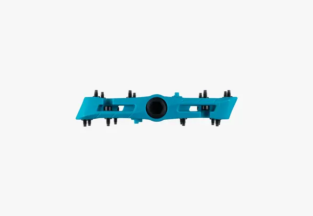 Race Face Chester Platformpedal S Turkis Nylon Composite, 105x100mm,22-pins, 345g 