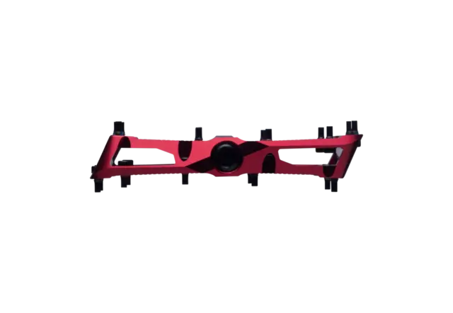 Race Face Turbine Platform Pedal Rød 115mmx110mm, 22-pins, 415gr 