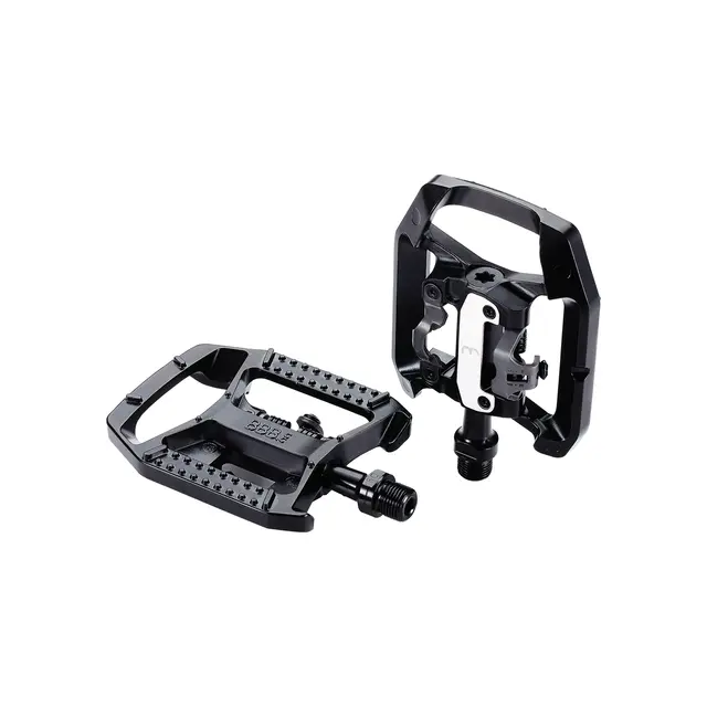BBB DualChoice BPD-61 KombiPedaler 9/16", Sort 
