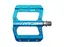 HT AE12 SX Platformpedal SMALL Blå Alu, 88x96x14mm,10-pins, 345g 