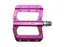 HT AE12 SX Platformpedal SMALL Lilla Alu, 88x96x14mm,10-pins, 345g 