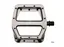 HT AN71 Talon Platformpedal Grå Alu, 105x105x17mm,11-pins, 430g 