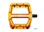 HT AN71 Talon Platformpedal Oransje Alu, 105x105x17mm,11-pins, 430g 