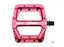 HT AN71 Talon Platformpedal Rød Alu, 105x105x17mm,11-pins, 430g 