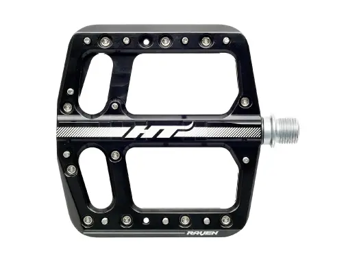 HT ANS12 Raven Platformpedal Alu, 105x105x14mm,11-pins, 420g 