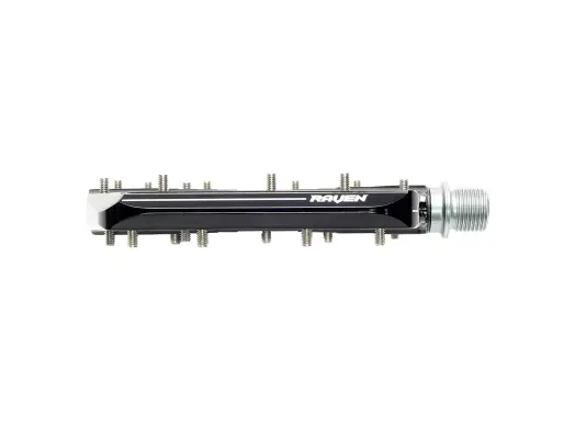 HT ANS12 Raven Platformpedal Alu, 105x105x14mm,11-pins, 420g 