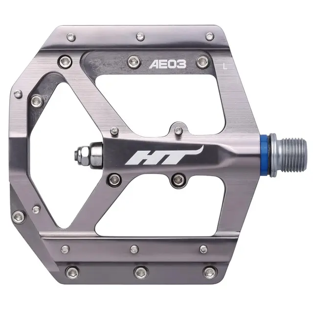 HT Evo AE03 Platformpedal Aluminium, 102x96x11mm, 10pins, 352gr 
