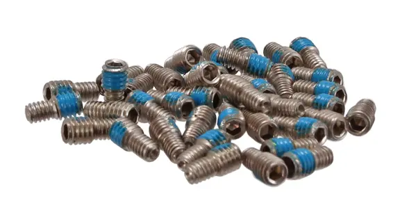 HT EVO1 Pins Sølv M4x5mm, stål, til Evo AE05/ME05, 40stk 