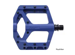 HT PA32A Supreme-C Platformpedal MørkBlå Nylon kompositt, 101x100mm,20-pins,345g