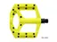 HT PA32A Supreme-C Platformpedal NeonGul Nylon kompositt, 101x100mm,20-pins,345g 