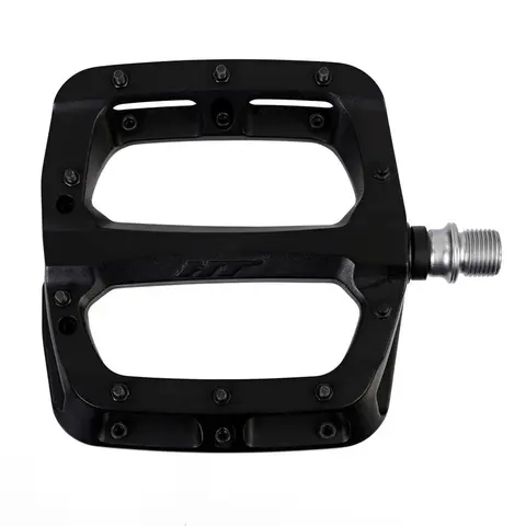 HT PA03A Platformpedal Sort Nylon Composite, 107x105mm,16-pins,345g