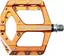 HT ANS10 Supreme Platformpedal Oransje Alu, 100x100x16.6mm,10-pins, 368g 