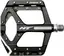HT ANS10 Supreme Platformpedal Sort Alu, 100x100x16.6mm,10-pins, 368g 