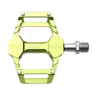 HT AR06 Platformpedal JUNIOR Grønn Alu, 68x84x17mm, 4-pins, 260g