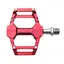 HT AR06 Platformpedal JUNIOR Rød Alu, 68x84x17mm, 4-pins, 260g 