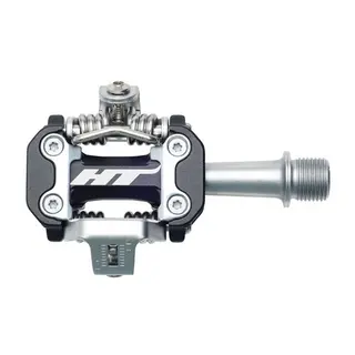 HT M2 XC Pedaler Sort Alu, m/cleats, 305g