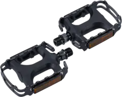 BBB Mount&amp;Go BPD-15 2.0 Standard Pedaler 9/16", Sort, Alu/Sort