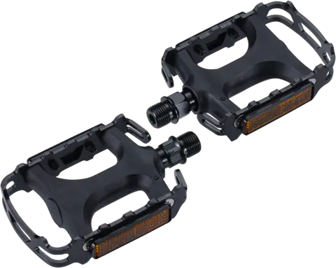 BBB Mount&amp;Go BPD-15 2.0 Standard Pedaler 9/16", Sort, Alu/Sort