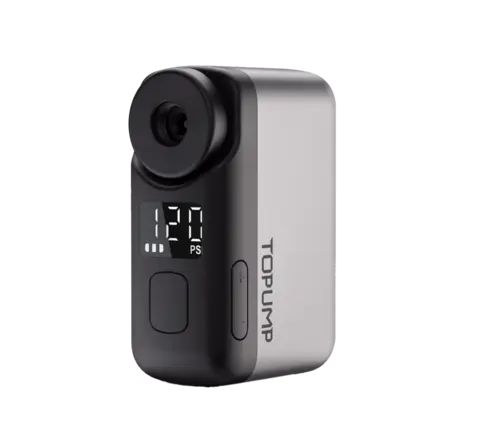 Topump TB2 Pro Elektrisk Minipumpe LED-Display, 120psi/8.3bar, 130g, 450mAh