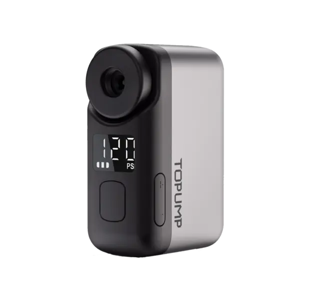 Topump TB2 Pro Elektrisk Minipumpe LED-Display, 120psi/8.3bar, 130g, 450mAh 