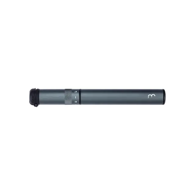BBB Samurai BMP-50 Minipumpe Grå, 210mm, 130psi/9bar, alu, 123gr 