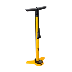 BBB AirSteel BFP-27 Manometerpumpe Gul Stål, 67cm, alle ventiler, 160psi/11bar