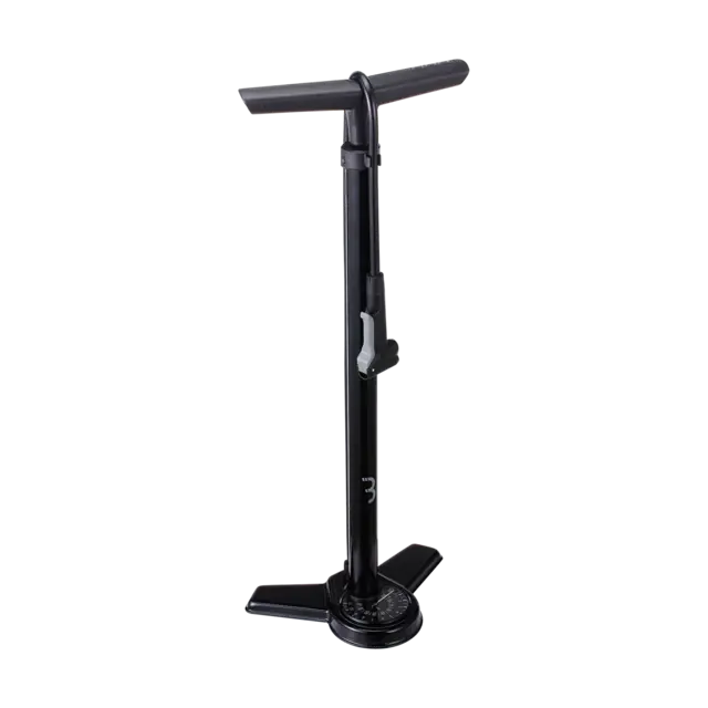BBB AirSteel BFP-27 Manometerpumpe Sort Stål, 67cm, alle ventiler, 160psi/11bar 