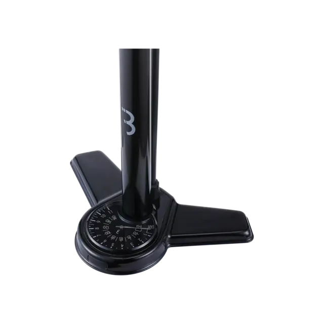 BBB AirSteel BFP-27 Manometerpumpe Sort Stål, 67cm, alle ventiler, 160psi/11bar 