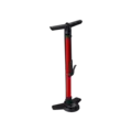 BBB AirBoost BFP-28 Manometerpumpe Rød Stål, 63cm, alle ventiler, 160psi/11bar