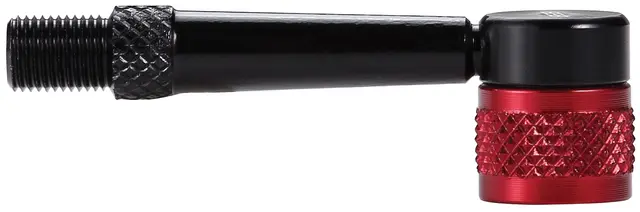 BBB AirPipe BFP-94 Pumpehode adapter 90grader, Presta, Sort 