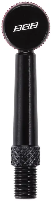 BBB AirPipe BFP-94 Pumpehode adapter 90grader, Presta, Sort 