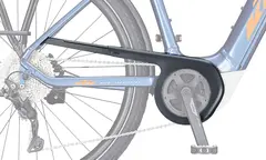 KTM  Kjedekasse 42T Sort 42T Justerbar